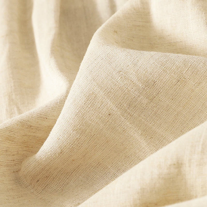 Chemise à manches longues pour femme avec boutons et broderie florale inspirée des Buddha Stones - image 7