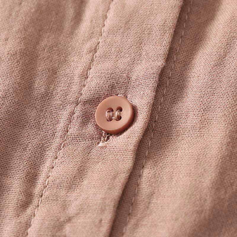 Chemise à revers à manches longues pour femme, ornée de Buddha Stones, de fleurs et de motifs de vigne. - image 11