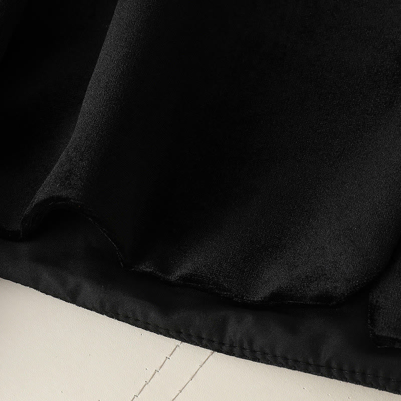 Veste épaisse à manches longues pour femme avec motif de fleurs suspendues et Buddha Stones  - image 14