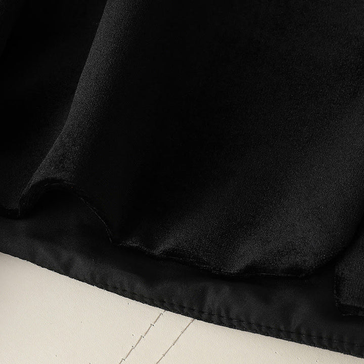 Veste épaisse à manches longues pour femme avec motif de fleurs suspendues et Buddha Stones  - image 14