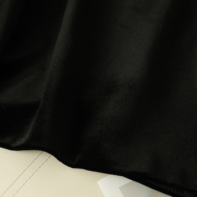 Veste épaisse à manches longues pour femme avec motif de fleurs suspendues et Buddha Stones  - image 13