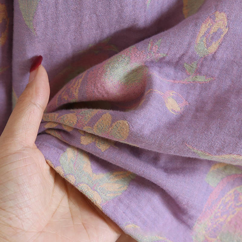 Ensemble 2 pièces en coton Buddha Stones : chemise à manches longues, col rond et boutons, avec poches.  - image 16