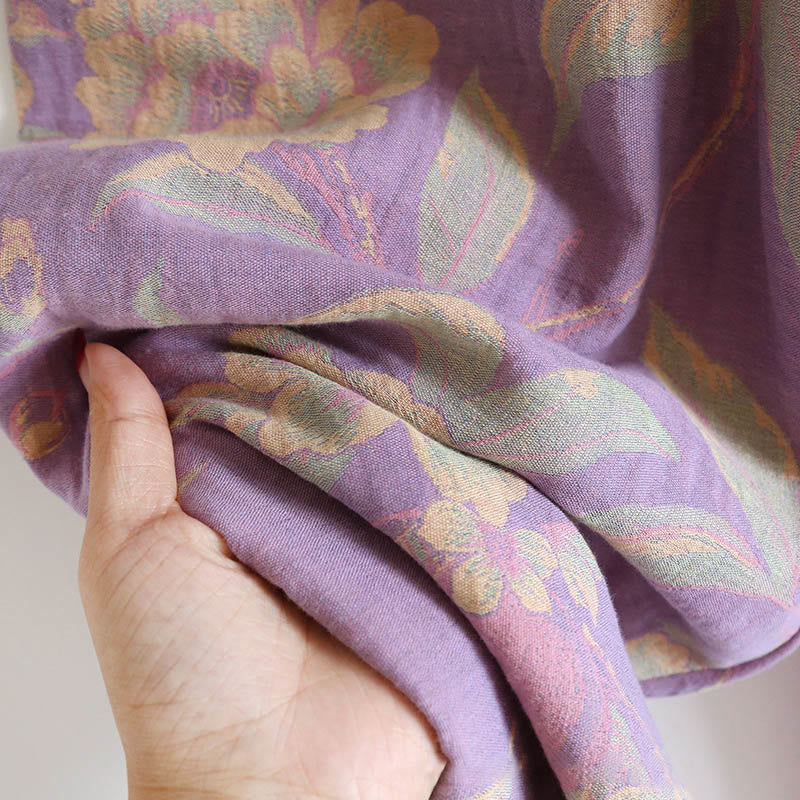 Ensemble 2 pièces en coton Buddha Stones : chemise à manches longues, col rond et boutons, avec poches.  - image 17