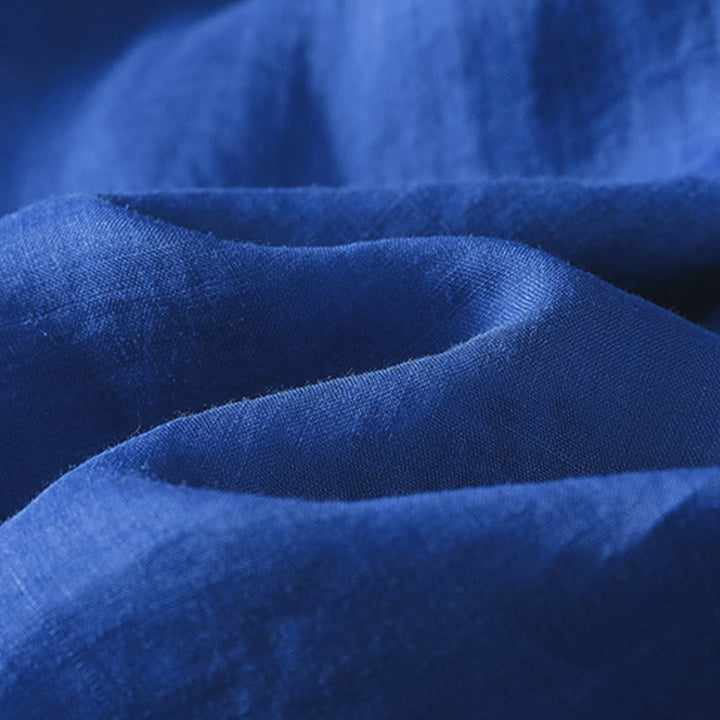 Chemise à manches longues pour femme avec poche et revers, motif Buddha Stones et automne - image 22