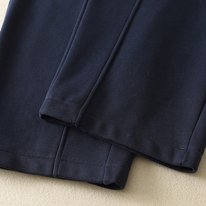 Pantalon large pour femme Buddha Stones Midnightblue avec fermeture éclair, doublure polaire thermique et poches - image 9
