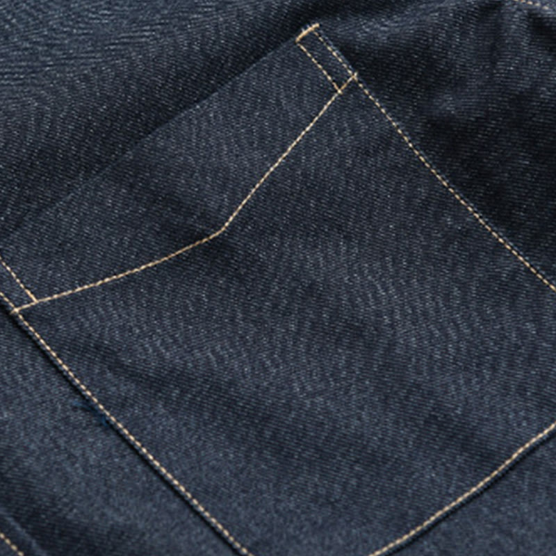 Veste en coton pour homme, manches longues, avec poches, motif Buddha Stones et boutons unis - image 6