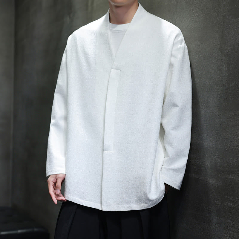 Veste homme à manches longues, couleur unie , Buddha Stones, printemps/automne - image 16