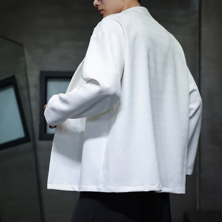 Veste homme à manches longues, couleur unie , Buddha Stones, printemps/automne - image 15