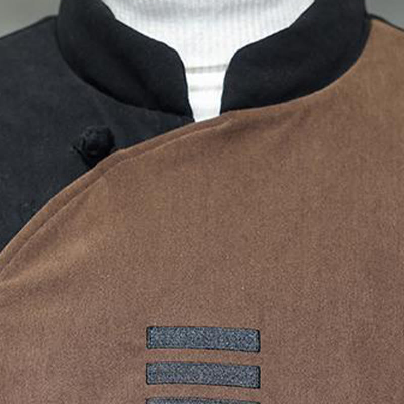 Veste homme à manches longues en velours côtelé, motif Yin Yang Tai Chi, avec poches, inspirée des Buddha Stones - image 8