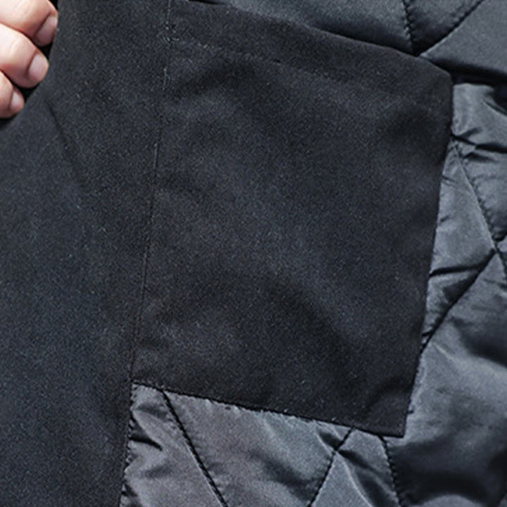 Veste homme à manches longues en velours côtelé, motif Yin Yang Tai Chi, avec poches, inspirée des Buddha Stones - image 9