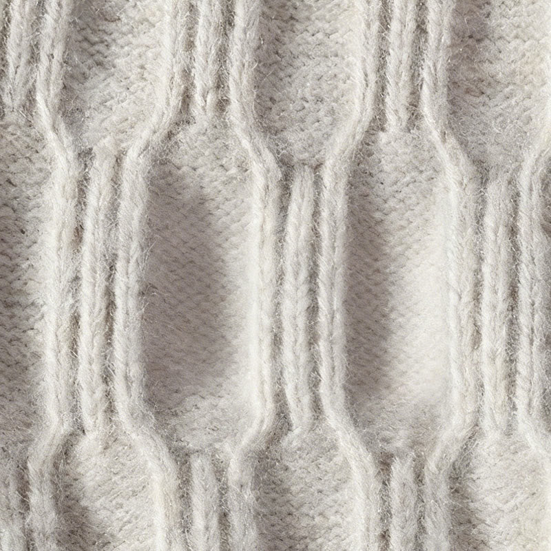 Pull en maille chaude à manches longues pour homme, motif rayures noires et col montant , Buddha Stones - image 5