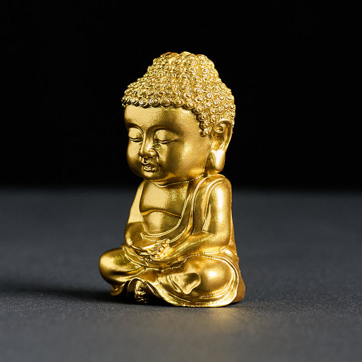 Buddha Stones Statue de Tathagata Bouddha Aimant pour réfrigérateur Décoration intérieure - image 3