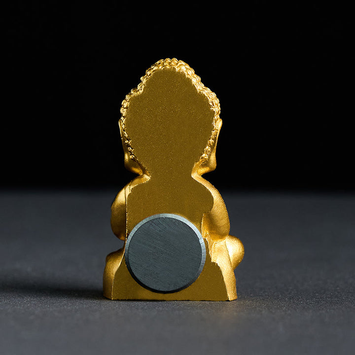 Buddha Stones Statue de Tathagata Bouddha Aimant pour réfrigérateur Décoration intérieure - image 10