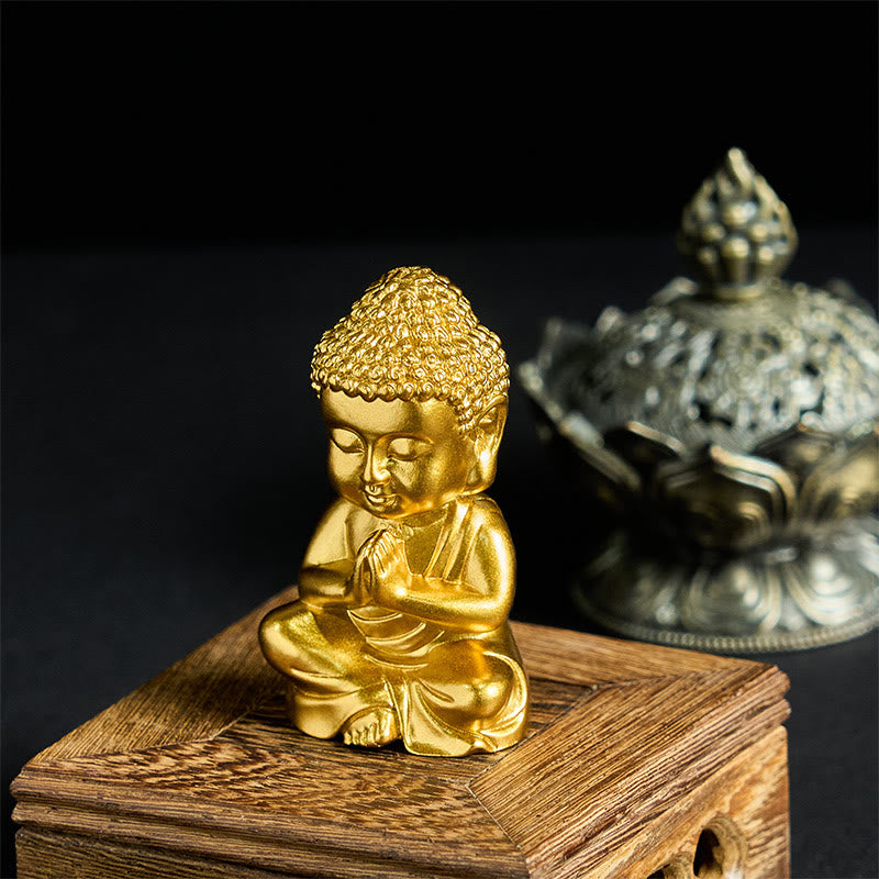 Buddha Stones Statue de Tathagata Bouddha Aimant pour réfrigérateur Décoration intérieure - Format A2 4,1*7*3cm (avec dos magnétique) - image 6
