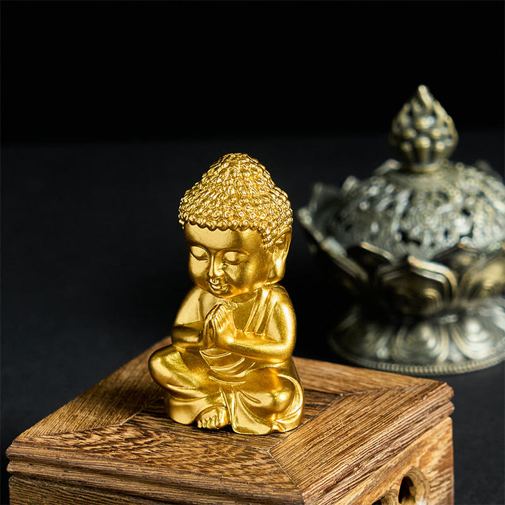 Buddha Stones Statue de Tathagata Bouddha Aimant pour réfrigérateur Décoration intérieure - Format A2 4,1*7*3cm (avec dos magnétique) - image 6