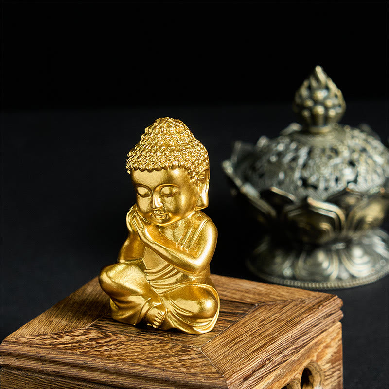 Buddha Stones Statue de Tathagata Bouddha Aimant pour réfrigérateur Décoration intérieure - Format A3 4,3 x 6,7 x 3 cm (avec dos magnétique) - image 11