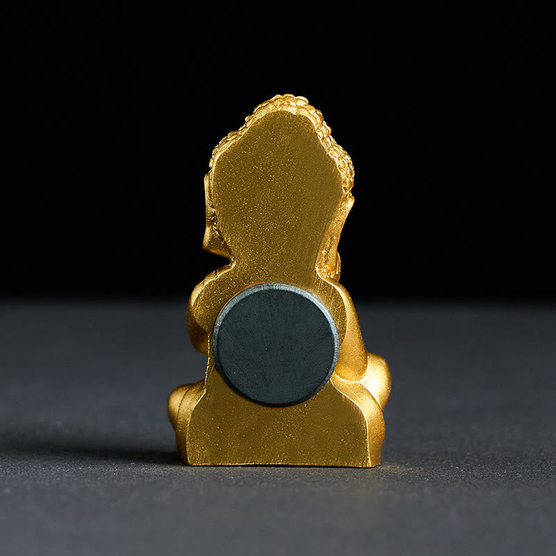 Buddha Stones Statue de Tathagata Bouddha Aimant pour réfrigérateur Décoration intérieure - image 15