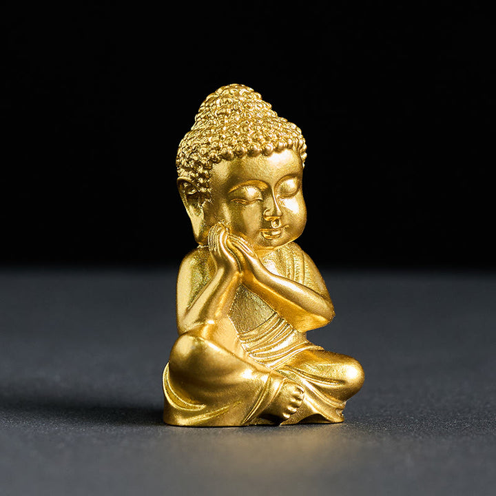Buddha Stones Statue de Tathagata Bouddha Aimant pour réfrigérateur Décoration intérieure - image 14