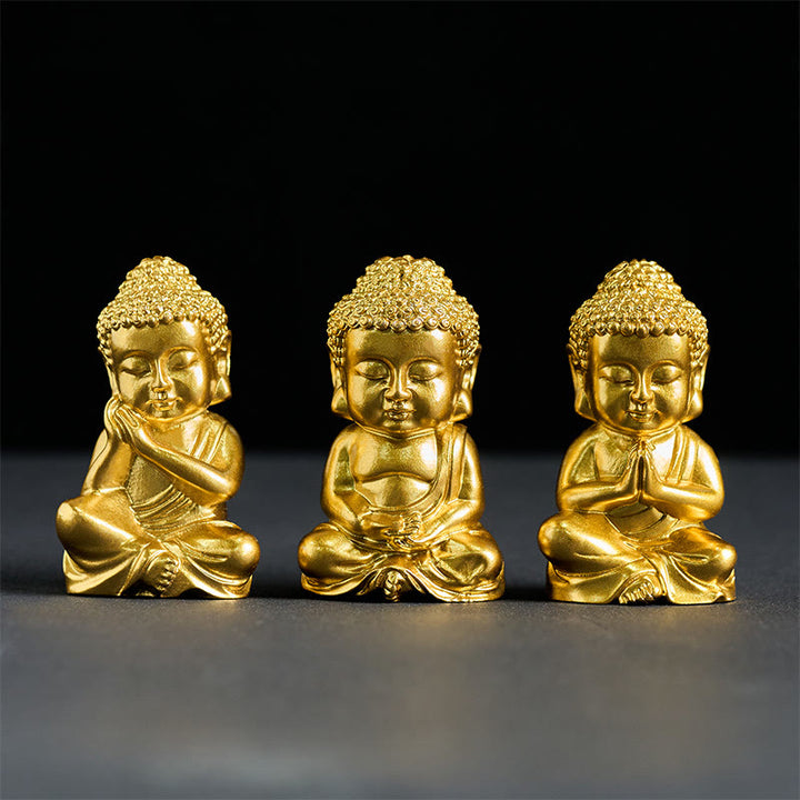 Buddha Stones Statue de Tathagata Bouddha Aimant pour réfrigérateur Décoration intérieure - image 16