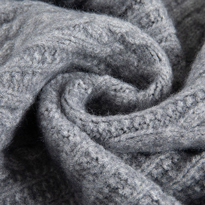 Cardigan en maille de coton à manches longues pour femme, orné de boutons torsadés et de Buddha Stones . - image 30