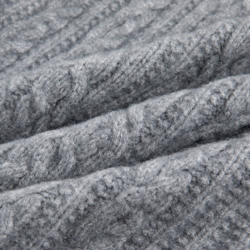 Cardigan en maille de coton à manches longues pour femme, orné de boutons torsadés et de Buddha Stones . - image 29