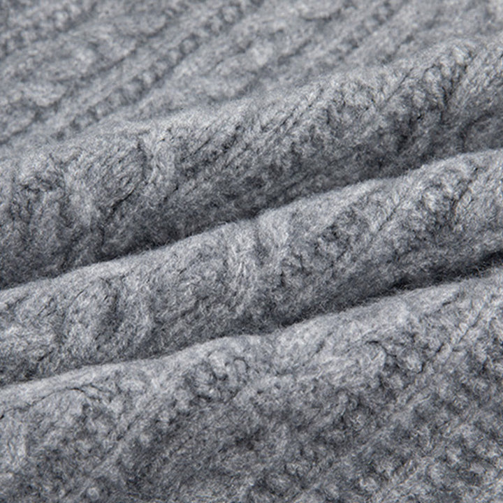 Cardigan en maille de coton à manches longues pour femme, orné de boutons torsadés et de Buddha Stones . - image 29