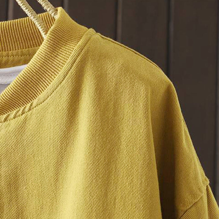 Veste d'extérieur en coton à manches longues et poches , Buddha Stones, automne, boutonnée. - image 11