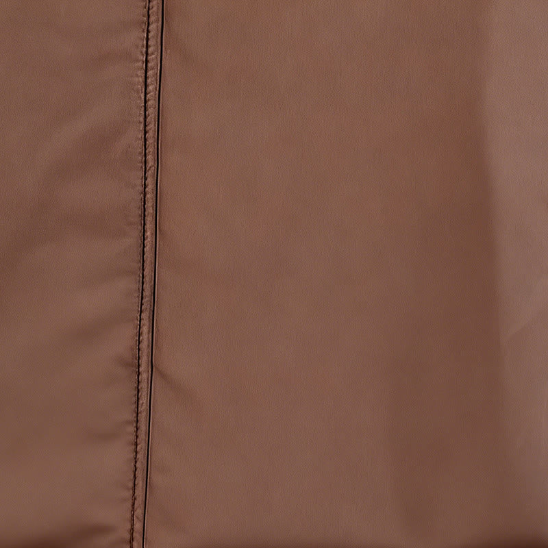 Manteau d'hiver en coton pour femme, à manches longues, col en V, boutons et poches, Buddha Stones - image 11