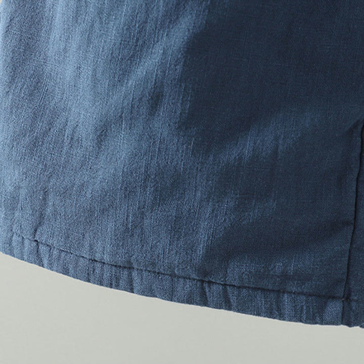 Pantalon thermique d'hiver pour femme, coupe droite, taille élastique, fermeture à boutons brandebourg, en coton, avec poches, motif Buddha Stones - image 6