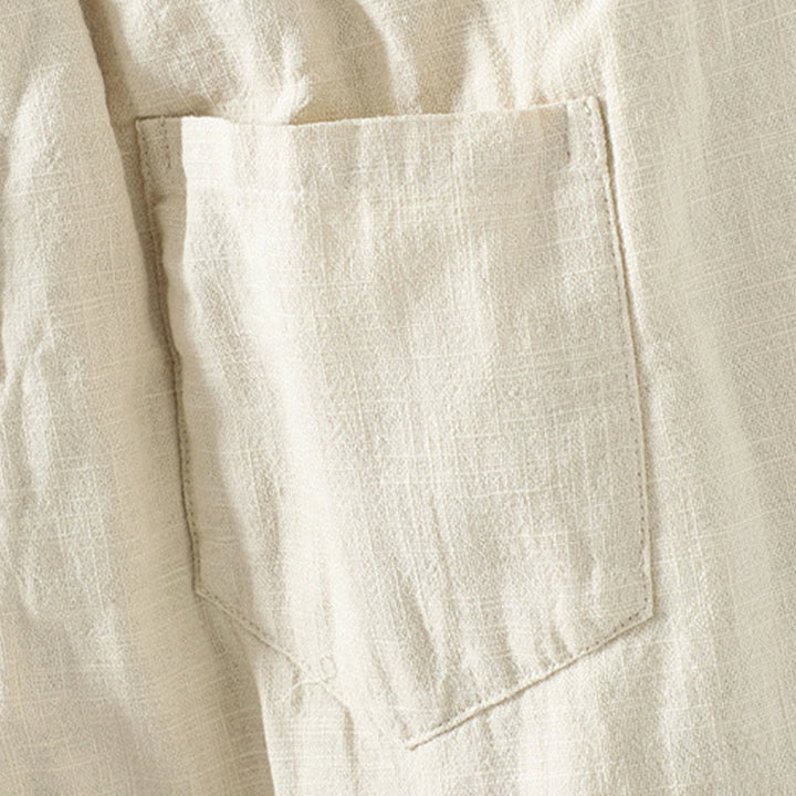 Pantalon thermique d'hiver pour femme, coupe droite, taille élastique, fermeture à boutons brandebourg, en coton, avec poches, motif Buddha Stones - image 13