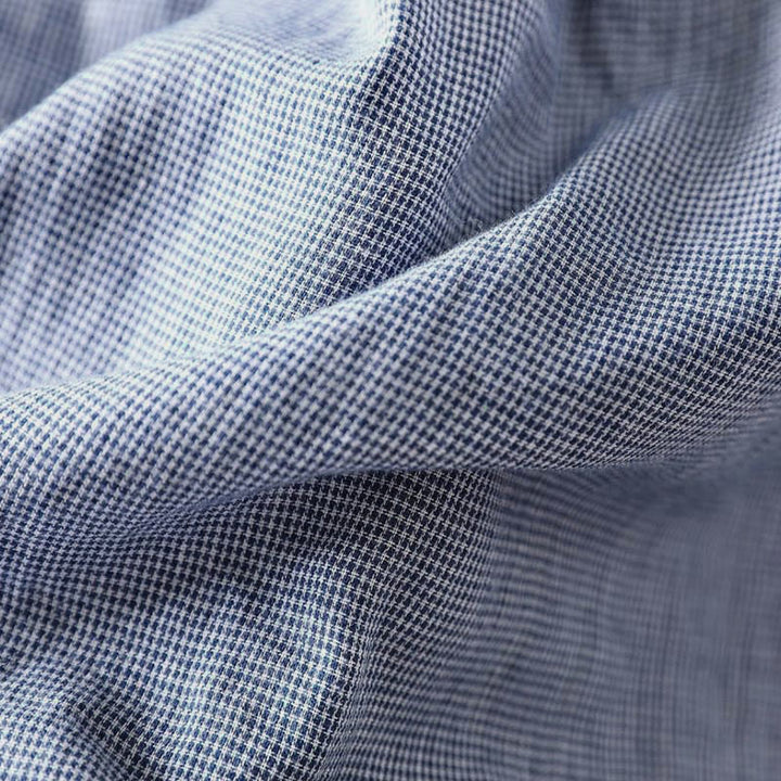 Chemise en coton à carreaux, manches longues, col à volants, Buddha Stones, automne - image 12