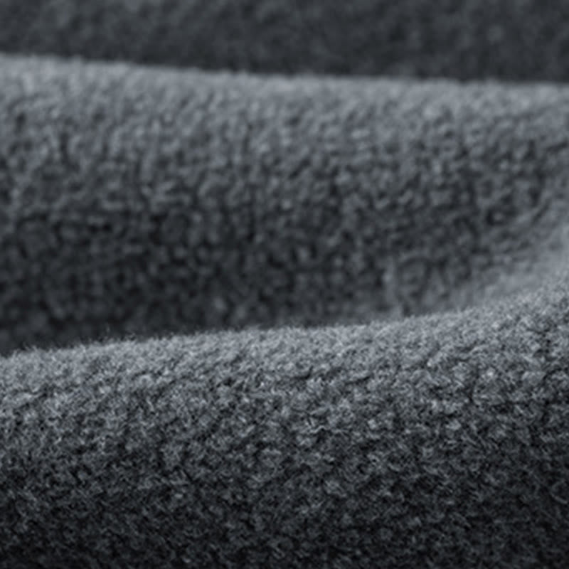 Sweat à capuche homme en coton doublé polaire, manches longues, motif Buddha Stones, fermeture éclair, automne-hiver - image 7