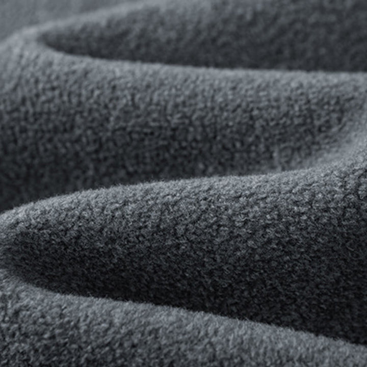 Sweat à capuche homme en coton doublé polaire, manches longues, motif Buddha Stones, fermeture éclair, automne-hiver - image 8