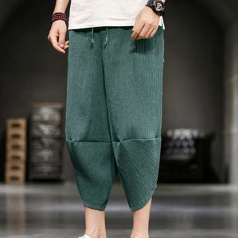 Pantalon court d'été pour homme Buddha Stones, uni, avec poches - image 11