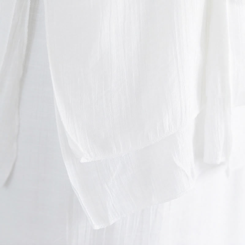 Ensemble de Buddha Stones , manches trois-quarts et pantalon large, idéal pour la méditation et le zen. - image 13