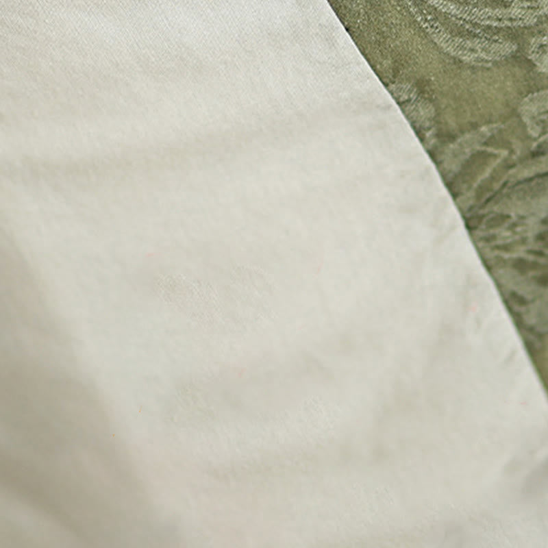 Veste thermique d'hiver pour femme, col en V, jacquard, manches longues, fermeture à boutons brandebourg, en coton, avec poches , Buddha Stones - image 8