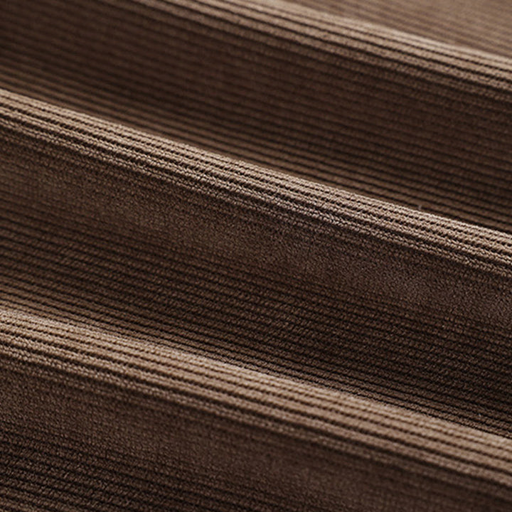 Pantalon harem homme en velours côtelé de coton, couleur unie, à lacets, avec poches, Buddha Stones Winter - image 8