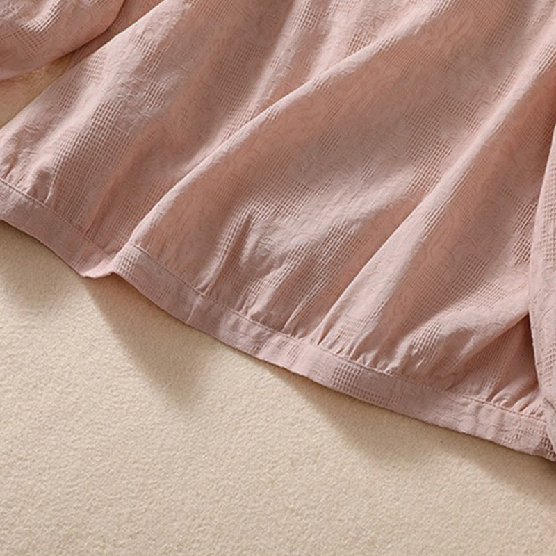 Sweat à capuche femme en coton à manches longues, motif jacquard et boutons, motif Buddha Stones, automne - image 15