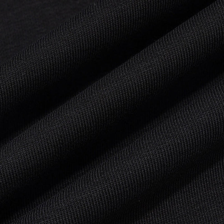 Sweat-shirt homme en coton à col polo et boutons, motif Buddha Stones - image 11