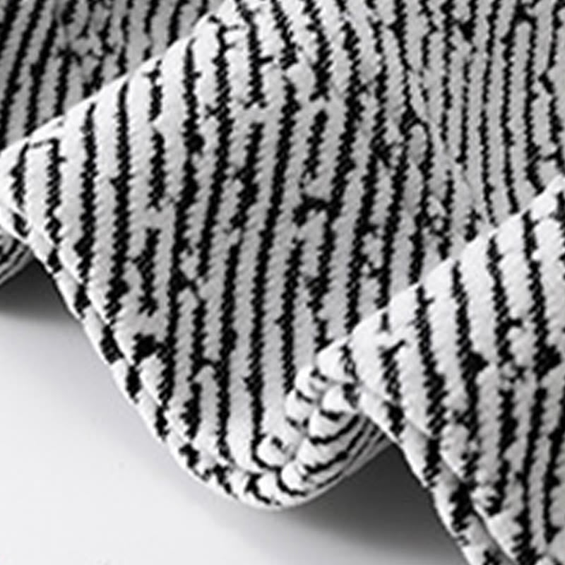 Sweat-shirt homme à rayures et boutons, col rond, motif Buddha Stones - image 14