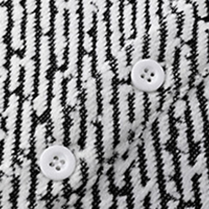 Sweat-shirt homme à rayures et boutons, col rond, motif Buddha Stones - image 13