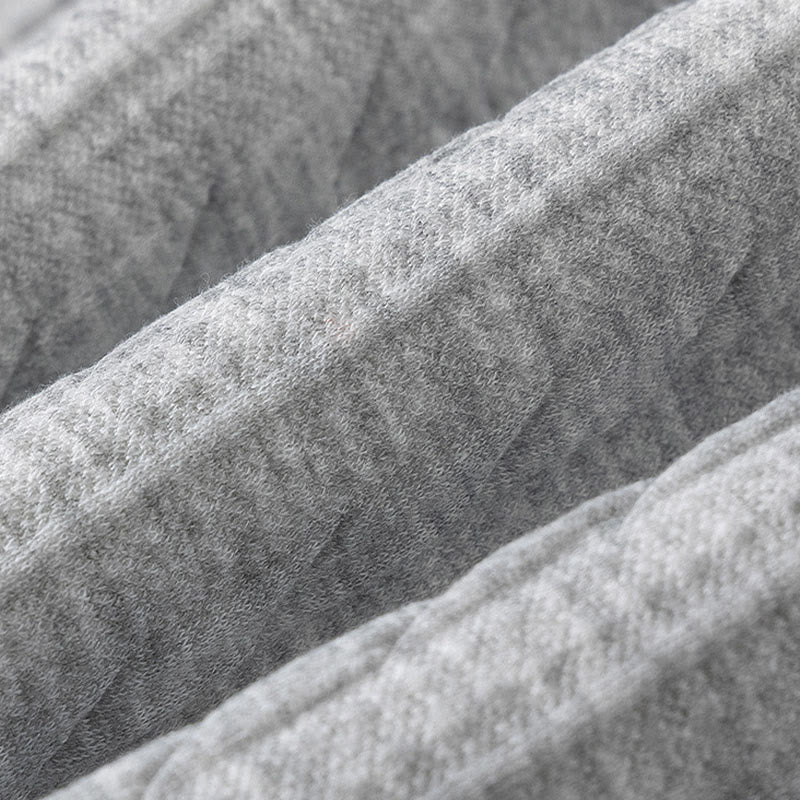 Sweat à capuche homme à manches longues, motif torsadé, boutons et Buddha Stones , automne-hiver - image 6