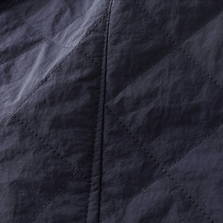 Pantalon thermique en coton pour femme Buddha Stones Winter Lines, taille élastique avec cordon de serrage et poches zippées - image 7