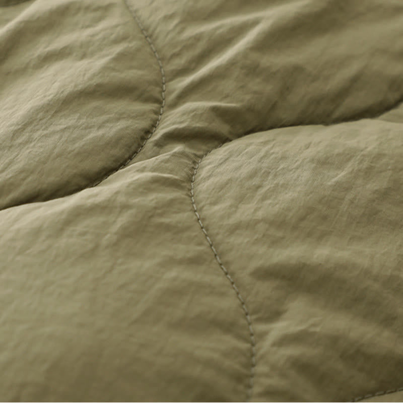 Pantalon thermique en coton pour femme, motif Buddha Stones, lignes courbes, taille élastique avec cordon de serrage et poches - image 9