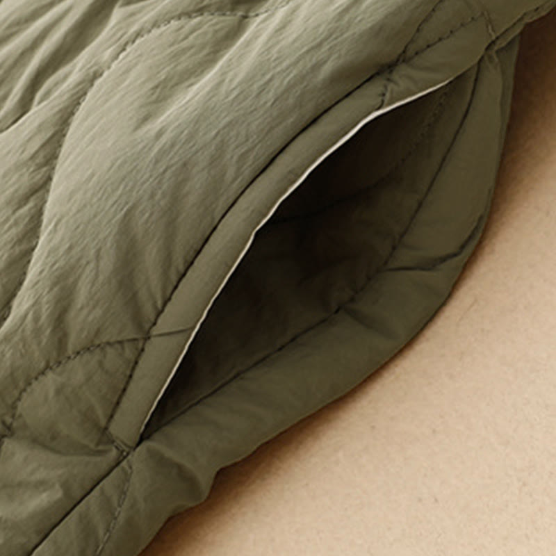 Pantalon thermique en coton pour femme, motif Buddha Stones, lignes courbes, taille élastique avec cordon de serrage et poches - image 5