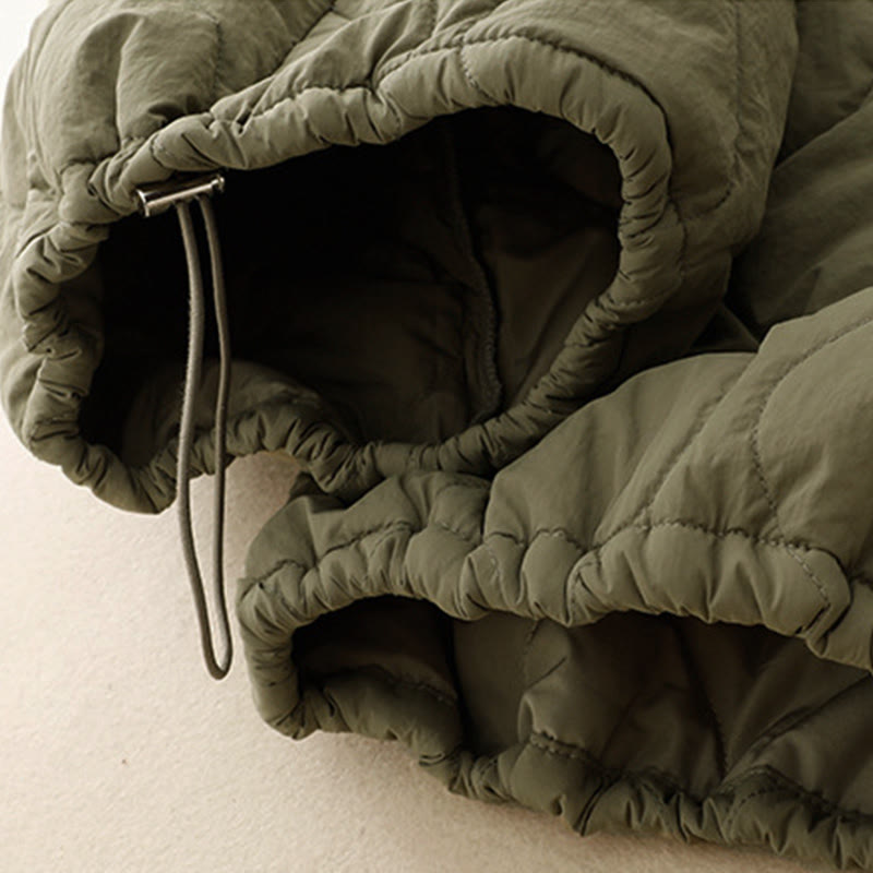 Pantalon thermique en coton pour femme, motif Buddha Stones, lignes courbes, taille élastique avec cordon de serrage et poches - image 10