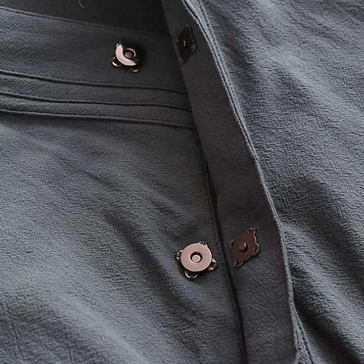 Robe longue taoïste à manches longues et larges pour homme, inspirée de la cérémonie traditionnelle de Tai Chi de Wudang, Buddha Stones - image 7