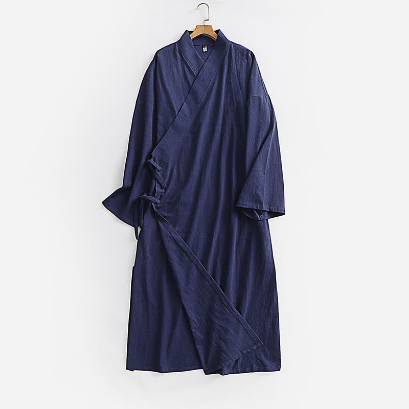 Robe longue taoïste à manches longues pour homme , Buddha Stones et de la cérémonie traditionnelle de Tai Chi de Wudang. - image 4
