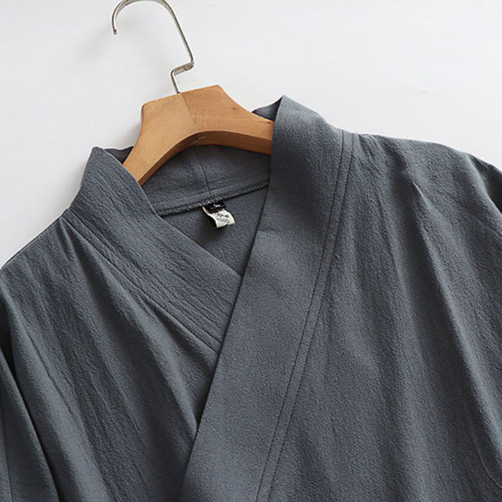 Robe longue taoïste à manches longues pour homme , Buddha Stones et de la cérémonie traditionnelle de Tai Chi de Wudang. - image 8