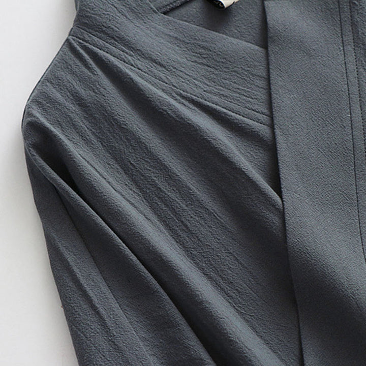 Robe longue taoïste à manches longues pour homme , Buddha Stones et de la cérémonie traditionnelle de Tai Chi de Wudang. - image 9